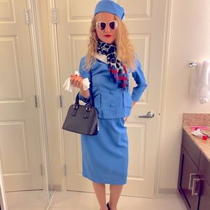 Halloween Original costume Panama Fight-Attendant size s
